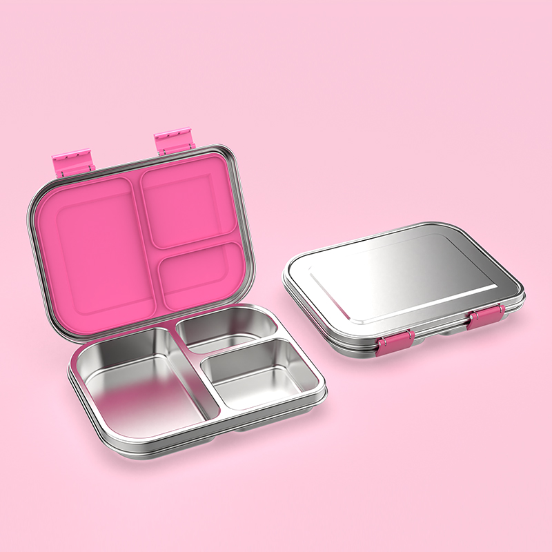 Meal Prep Lunch Boxes - Stainless Steel Leakproof Bento Lunch Box,