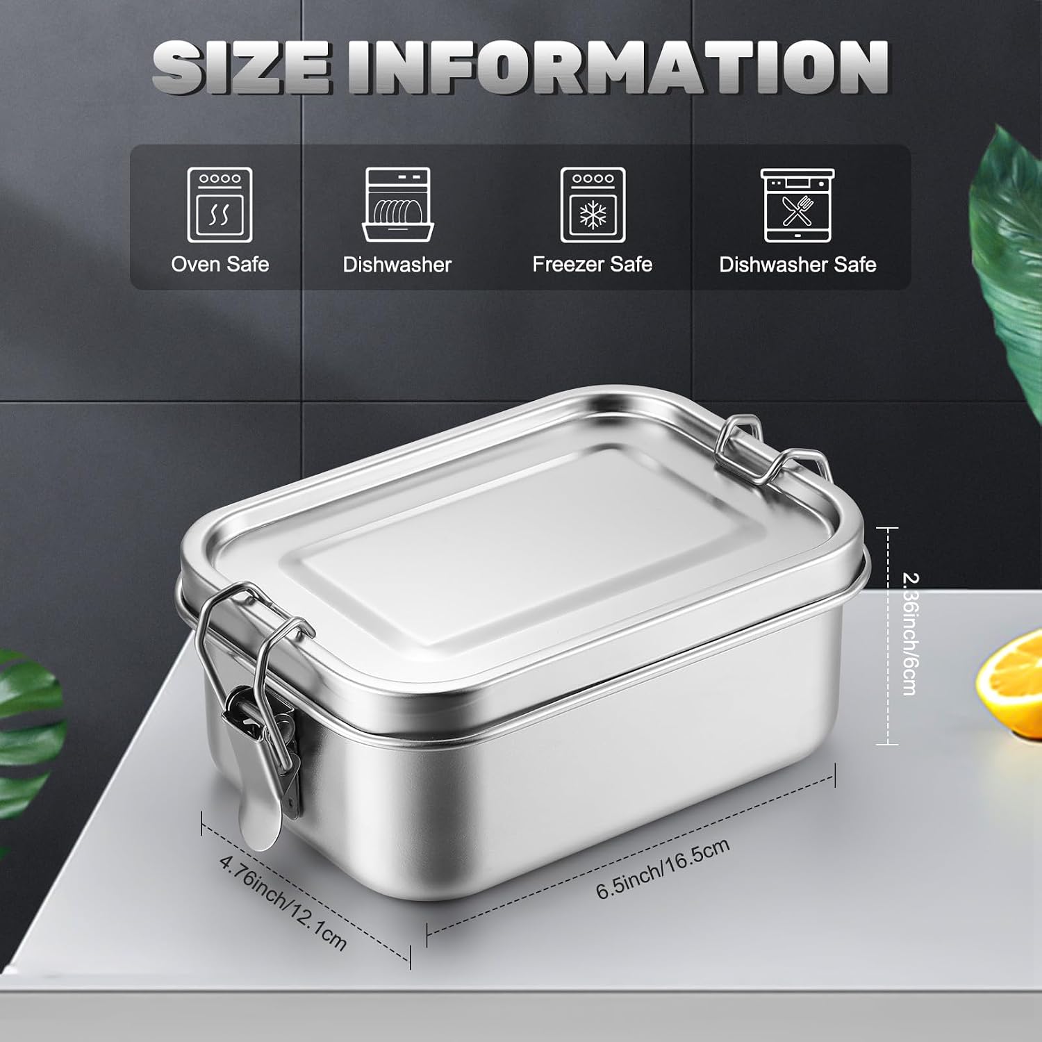 Stainless Steel Food Storage C - Meal Prep Lunch Boxes 评论和价格