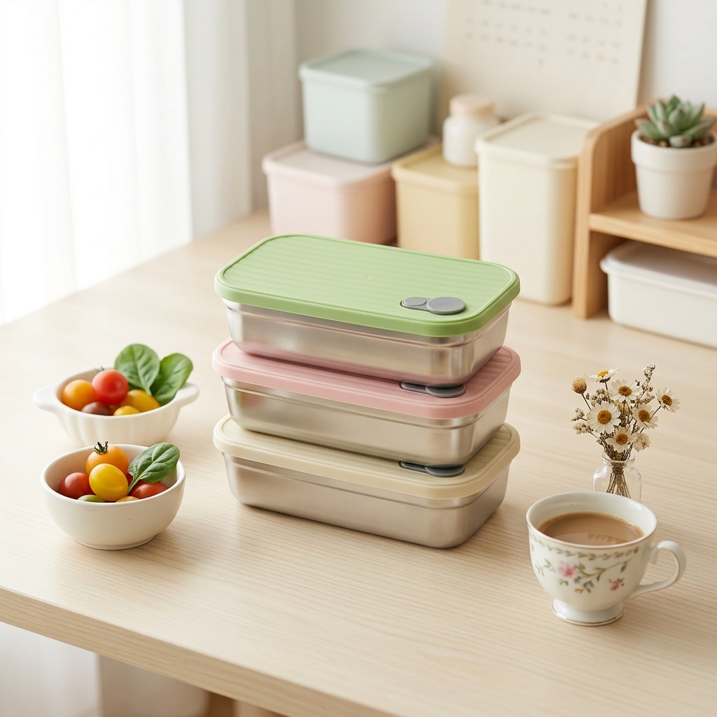 Stainless Steel Bento Box Meta - Meal Prep Lunch Boxes 评论和价格