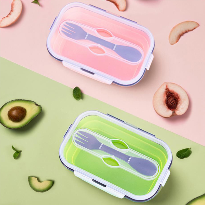 Healthy Portable Collapsible F - Meal Prep Lunch Boxes 评论和价格