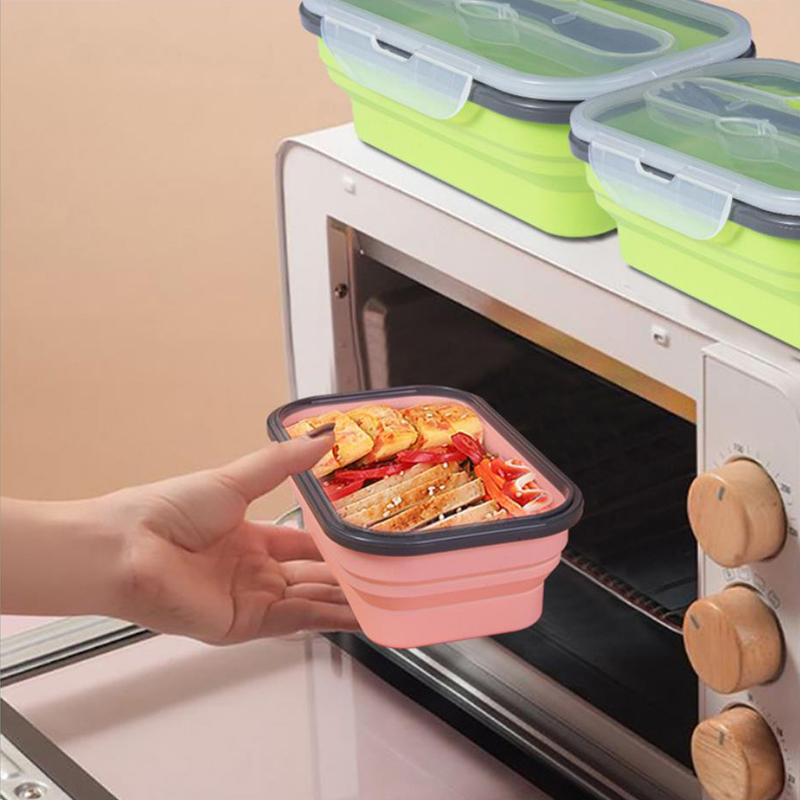Healthy Portable Collapsible F - Meal Prep Lunch Boxes 评论和价格