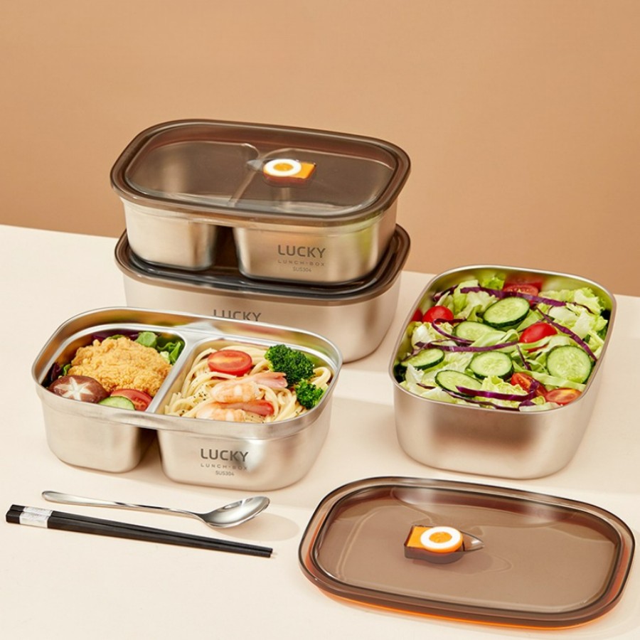 Portable 304 Stainless Steel B - Meal Prep Lunch Boxes 评论和价格