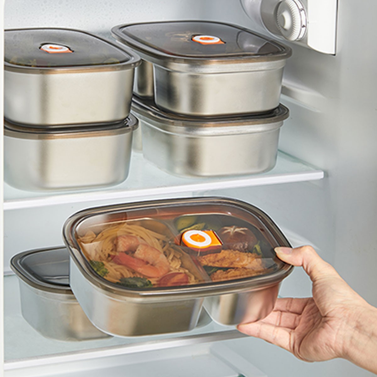Portable 304 Stainless Steel B - Meal Prep Lunch Boxes 评论和价格