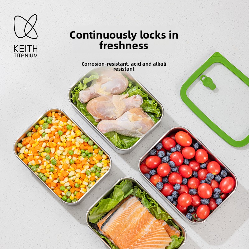 800ml Pure Titanium Lunch Box  - Meal Prep No Microwave 评论和价格
