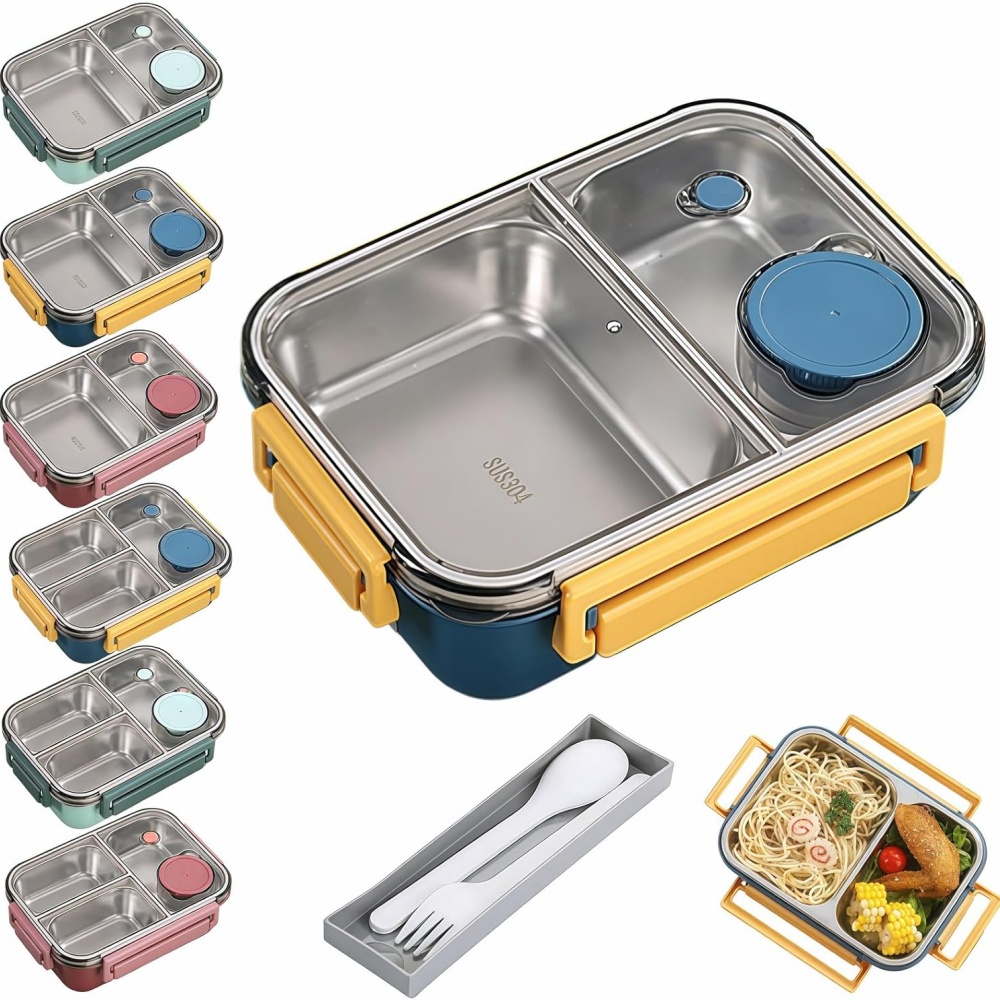 850ml Portable Lunch Boxes for - Meal Prep Lunch Boxes 评论和价格
