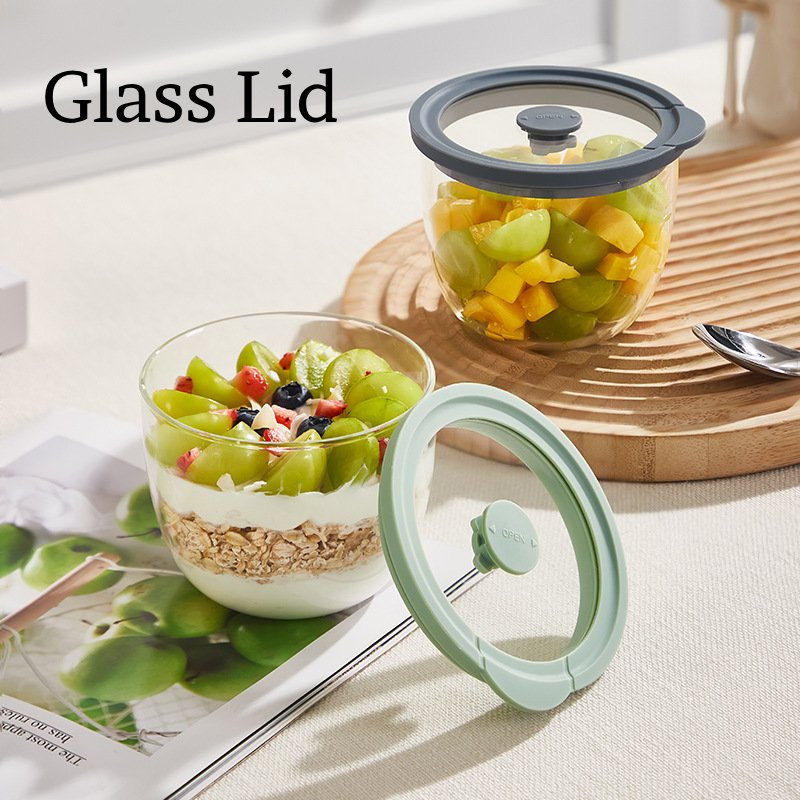 Glass Overnight Oats Container - Meal Prep Yogurt Parfait 评论和价格