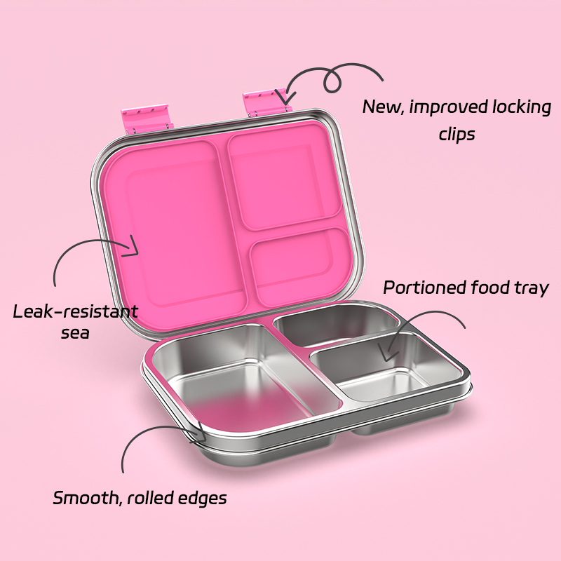 Stainless Steel Leakproof Bent - Meal Prep Lunch Boxes 评论和价格
