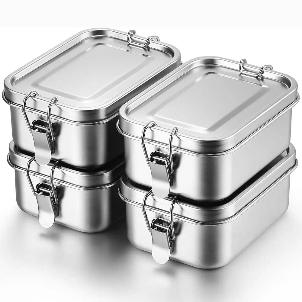 Stainless Steel Bento Box Meta - Meal Prep Lunch Boxes 评论和价格
